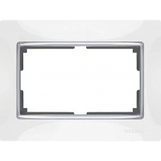 Рамка Snabb для двойной розетки белый WL03-Frame-01-DBL-white 4690389073137