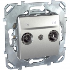 Розетка TV/FM проходная Schneider Electric Unica MGU5.453.30ZD