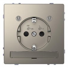 Розетка Schneider Electric Merten D-Life 16A с/з и LED модулем MTN2304-6050