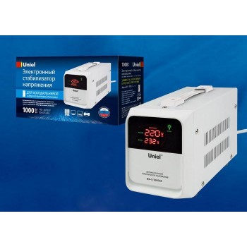 Стабилизатор напряжения для холодильника Uniel (UL-00003601) 1000ВА RS-1/1000LR (Китай)