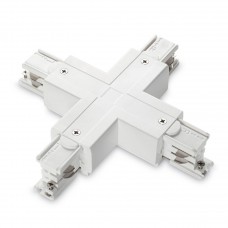 Коннектор X-образный Ideal Lux Link Trimless X-Connector White