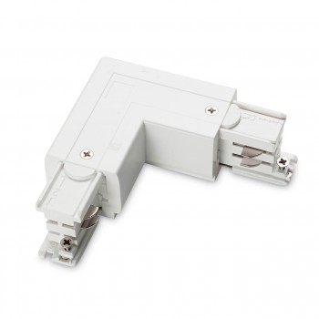 Коннектор L-образный левый Ideal Lux Link Trimless L-Connector Left White (Италия)