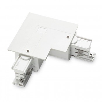 Коннектор L-образный правый Ideal Lux Link Trim L-Connector Right White (Италия)