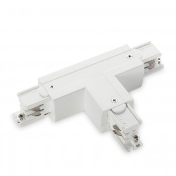 Коннектор T-образный правый Ideal Lux Link Trimless T-Connector Right White (Италия)