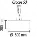 Подвесной светильник TopDecor Crocus Glade S3 01 329g (РОССИЯ)