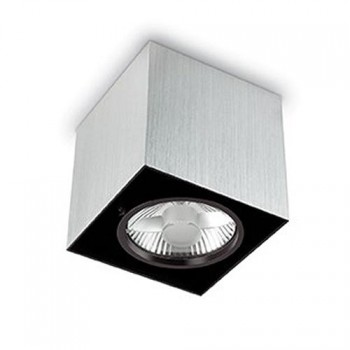Потолочный светильник Ideal Lux Mood PL1 Small Square Alluminio (Италия)
