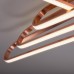Потолочный светодиодный светильник Eurosvet Staple 90133/6 розовое золото (Россия)