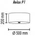 Потолочный светильник TopDecor Relax P1 10 03g (РОССИЯ)