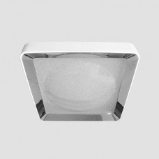 Потолочный светодиодный светильник Ambrella light Orbital Crystal Sand FS1216 WH/CH 72W+29W D500*500