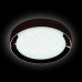 Потолочный светодиодный светильник Ambrella light Orbital Crystal Sand FS1212 WH/CH 64W+23W D500 (Китай)