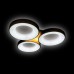 Потолочный светодиодный светильник Ambrella light Orbital Granule FG2071 WH 144W+10W D750*700 (Китай)