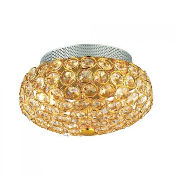 Потолочный светильник Ideal Lux King PL3 Oro (Италия)