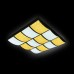 Потолочный светодиодный светильник Ambrella light Orbital Crystal Sand FS1520 WH/SD 288W D810*720 (Китай)