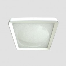 Потолочный светодиодный светильник Ambrella light Orbital Crystal Sand FS1216 WH/WH 72W+29W D500*500