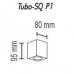 Потолочный светильник TopDecor Tubo8 SQ P1 19 (РОССИЯ)