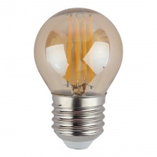 Лампа светодиодная филаментная ЭРА E27 9W 2700K золотая F-LED P45-9w-827-E27 gold Б0047025