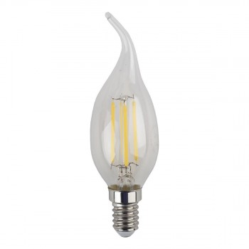 Лампа светодиодная филаментная ЭРА E14 11W 2700K прозрачная F-LED BXS-11W-827-E14 Б0047001 (РОССИЯ)