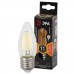 Лампа светодиодная филаментная ЭРА E27 11W 2700K прозрачная F-LED B35-11w-827-E27 Б0046986 (РОССИЯ)