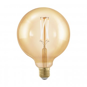Лампа светодиодная филаментная диммируемая E27 4W 1700К золотая 11694 (Австрия)