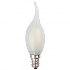 Лампа светодиодная филаментная ЭРА E14 5W 4000K матовая F-LED BXS-5W-840-E14 frost
