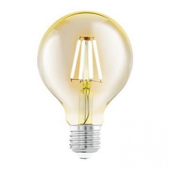 Лампа светодиодная филаментная E27 4W 2200К янтарь 11556 (Австрия)