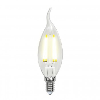 Лампа светодиодная филаментная (UL-00003248) E14 7,5W 3000K прозрачная LED-CW35-7,5W/WW/E14/CL GLA01TR (Китай)