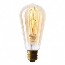 Лампа светодиодная Sun Lumen филаментная диммируемая E27 5W 2200K золотая 057-356