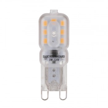 Лампа светодиодная филаментная Elektrostandard G9 3W 3300K прозрачная 4690389150494 (ГЕРМАНИЯ)