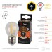 Лампа светодиодная филаментная ЭРА E14 9W 2700K прозрачная F-LED P45-9w-827-E14 Б0047020 (РОССИЯ)