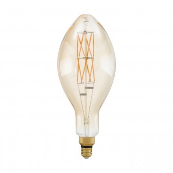 Лампа светодиодная филаментная диммируемая E27 8W 2100К янтарь 11685 (Австрия)