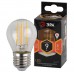 Лампа светодиодная филаментная ЭРА E14 9W 2700K прозрачная F-LED P45-9w-827-E14 Б0047020 (РОССИЯ)