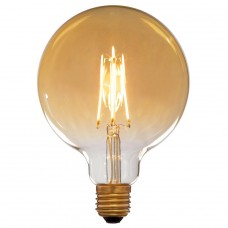 Лампа светодиодная Sun Lumen филаментная диммируемая E27 4W 2200K золотая 57-165