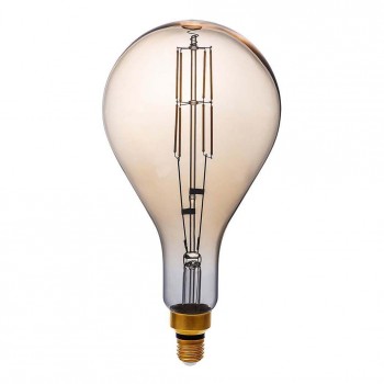 Лампа светодиодная филаментная Hiper E27 8W 1800K янтарная HL-2200 (СОЕДИНЕННОЕ КОРОЛЕВСТВО)