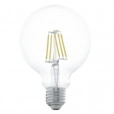 Лампа светодиодная Eglo филаментная E27 6W 2700К прозрачная 11503