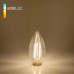 Лампа светодиодная филаментная диммируемая Elektrostandard E14 5W 4200K прозрачная 4690389140990 (Китай)