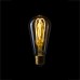 Лампа светодиодная филаментная диммируемая E27 5W 2200K золотая 057-356 (Китай)