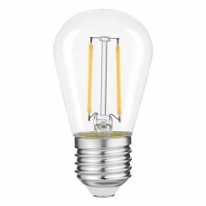 Лампа светодиодная филаментная Thomson E27 2W 4500K прямосторонняя трубчатая прозрачная TH-B2375