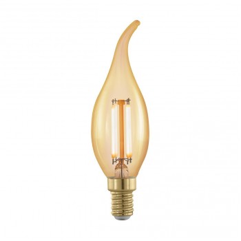 Лампа светодиодная филаментная диммируемая E14 4W 1700К золотая 11699 (Австрия)