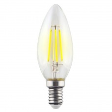 Лампа светодиодная Voltega филаментная E14 9W 2800К прозрачная VG10-C1E14warm9W-F 7096