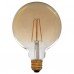 Лампа светодиодная филаментная диммируемая E27 4W 2200K золотая 57-165 (Китай)