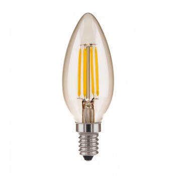 Лампа светодиодная филаментная Elektrostandard E14 7W 4200K прозрачная 4690389133039 (Китай)
