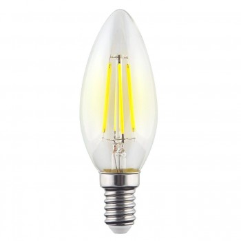 Лампа светодиодная филаментная E14 9W 4000К прозрачная VG10-C1E14cold9W-F 7097 (Германия)