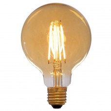 Лампа светодиодная Sun Lumen филаментная диммируемая E27 4W 2200K золотая 057-158