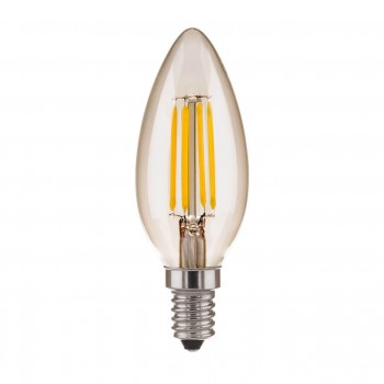 Лампа светодиодная филаментная Elektrostandard E14 7W 4200K прозрачная 4690389062896 (ГЕРМАНИЯ)
