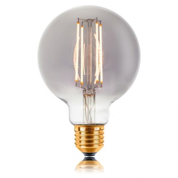 Лампа светодиодная филаментная E27 4W 2200K прозрачная 057-325 (Китай)