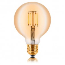 Лампа светодиодная Sun Lumen филаментная E27 4W 2200К золотая 057-301