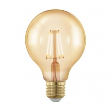 Лампа светодиодная Eglo филаментная диммируемая E27 4W 1700К золотая 11692
