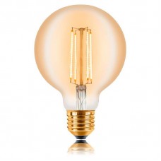 Лампа светодиодная Sun Lumen филаментная E27 4W 2200K золотая 057-318