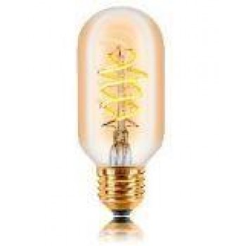 Лампа светодиодная филаментная диммируемая E27 5W 2200К золотая 057-387 (Китай)