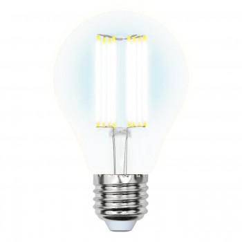 Лампа светодиодная филаментная (UL-00005898) E27 23W 4000K прозрачная LED-A70-23W/4000K/E27/CL PLS02WH (Китай)